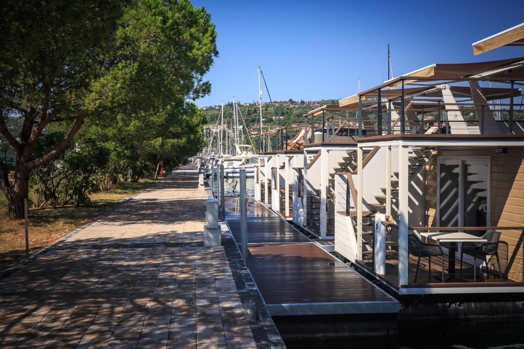 Floating Sea House Kahne Portoroz Villa Exterior photo
